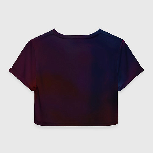 Женский топ Розы с огоньками / 3D-принт – фото 2