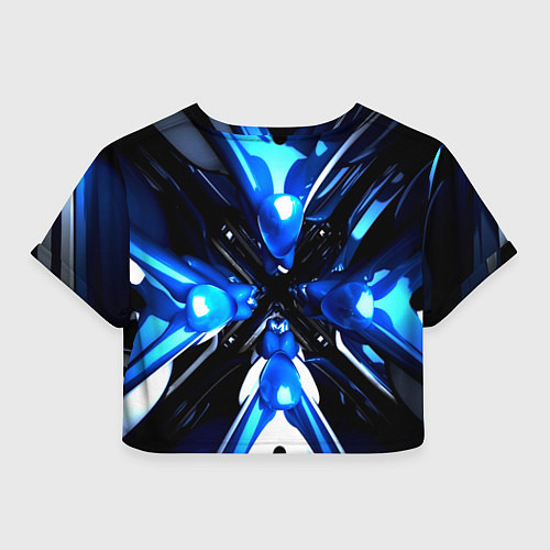 Женский топ Digital abstract fractal / 3D-принт – фото 2