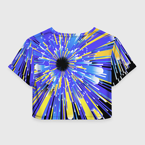 Женский топ BMW - neon pattern - Germany / 3D-принт – фото 2