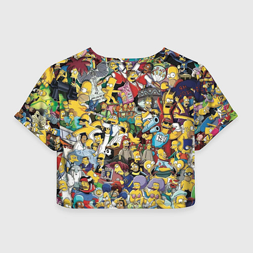 Женский топ Simpsonhistory / 3D-принт – фото 2