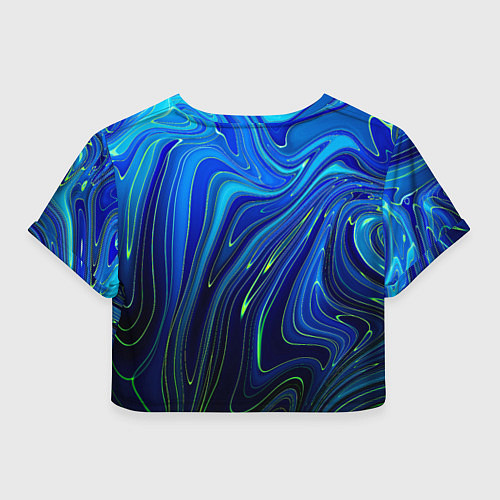 Женский топ Blurred colors / 3D-принт – фото 2