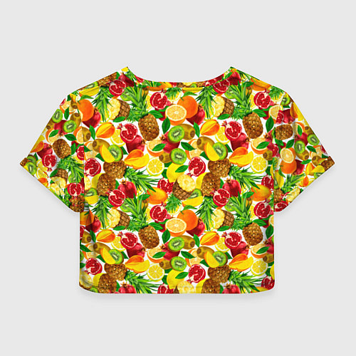 Женский топ Fruit abundance / 3D-принт – фото 2