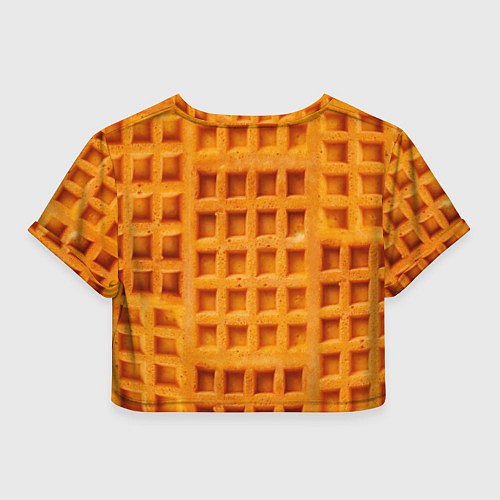 Женский топ Венские Вафли - паттерн / 3D-принт – фото 2