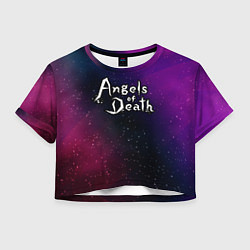 Женский топ Angels of Death gradient space