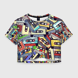 Женский топ Касеты 80-е