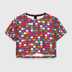 Женский топ Color cubes