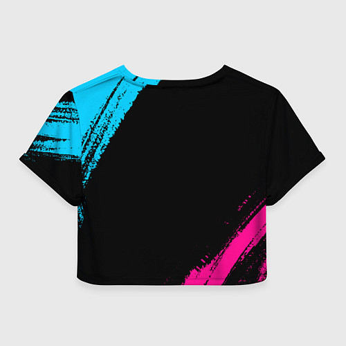 Женский топ Black Clover - neon gradient / 3D-принт – фото 2