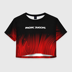 Женский топ Imagine Dragons red plasma