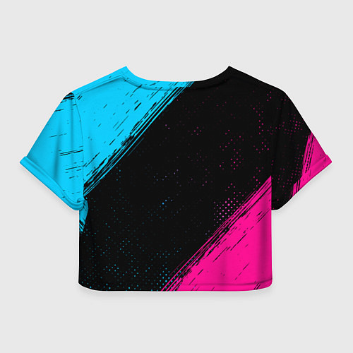 Женский топ Linkin Park - neon gradient / 3D-принт – фото 2