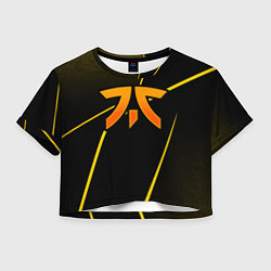 Женский топ Fnatic - csgo - gold edition