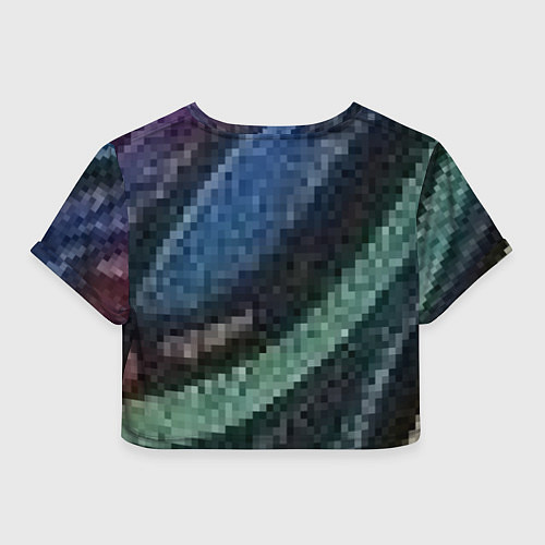 Женский топ Пиксельный узор / 3D-принт – фото 2
