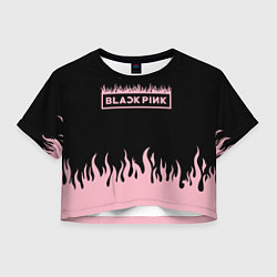 Женский топ Blackpink - flames