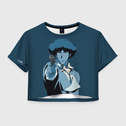 Женский топ Spike Spiegel blue