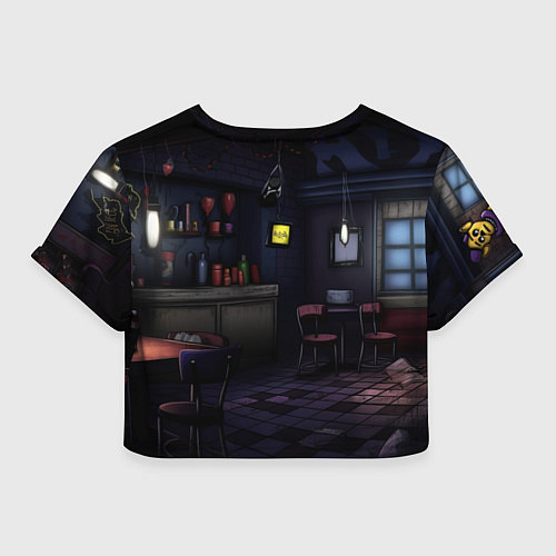 Женский топ Фнаф маленький Фредди / 3D-принт – фото 2