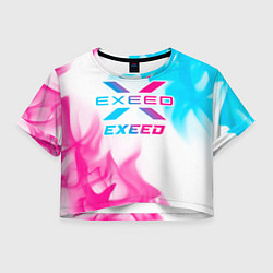 Женский топ Exeed neon gradient style