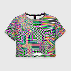 Женский топ Геометрическая абстракция ультра