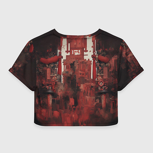 Женский топ Девушка в юкате / 3D-принт – фото 2