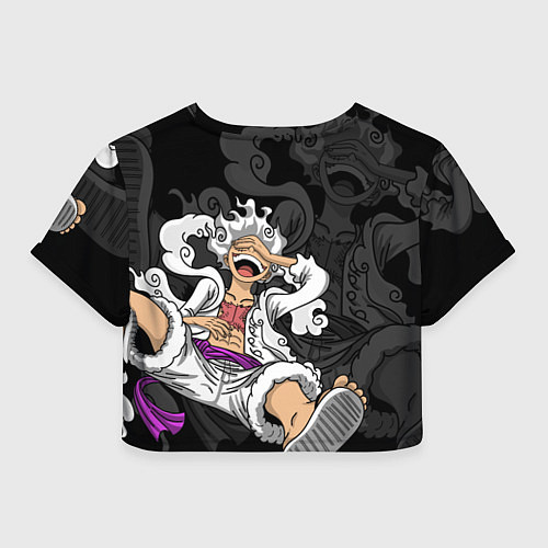 Женский топ One piece - Gear 5- purple / 3D-принт – фото 2