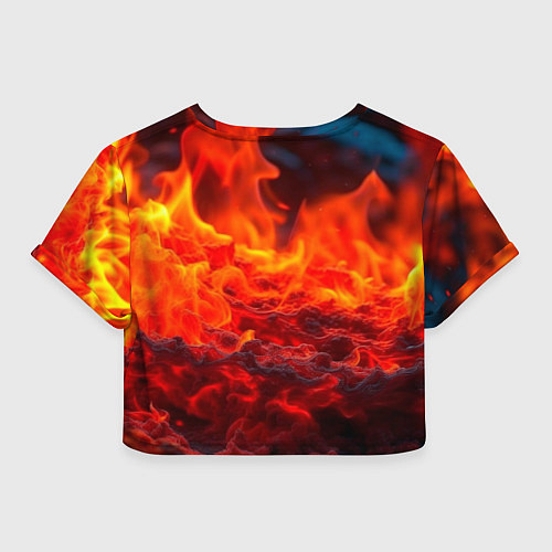 Женский топ Магма / 3D-принт – фото 2