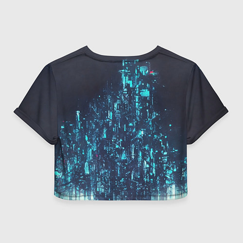 Женский топ Кибернетическая предсказательница / 3D-принт – фото 2