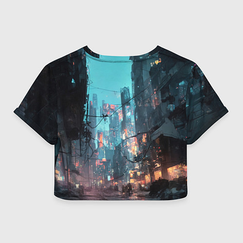 Женский топ Боевая зайка / 3D-принт – фото 2