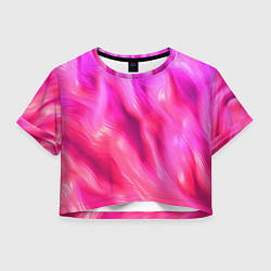 Женский топ Pink abstract texture