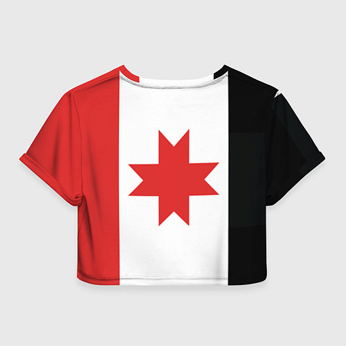 Женский топ Флаг Удмуртии / 3D-принт – фото 2