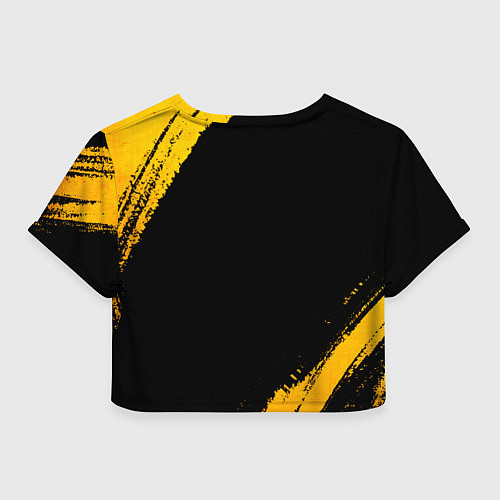 Женский топ Hollywood Undead - gold gradient / 3D-принт – фото 2