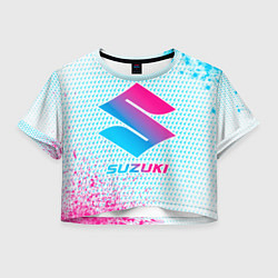 Женский топ Suzuki neon gradient style