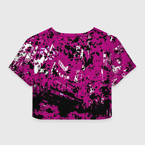 Женский топ Фиолетовая иллюстрация / 3D-принт – фото 2
