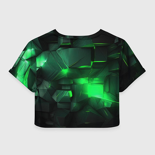 Женский топ Цветные блоки абстракции / 3D-принт – фото 2