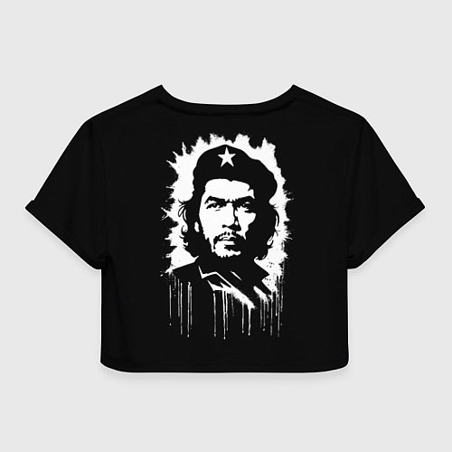 Женский топ Che Guevara- аэрография / 3D-принт – фото 2