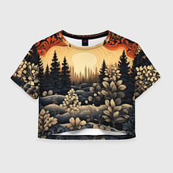 Женский топ Волшебные орнаменты