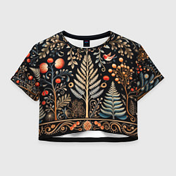 Женский топ Зимняя вязь