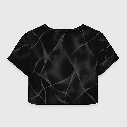 Женский топ Серый дым и ночь / 3D-принт – фото 2