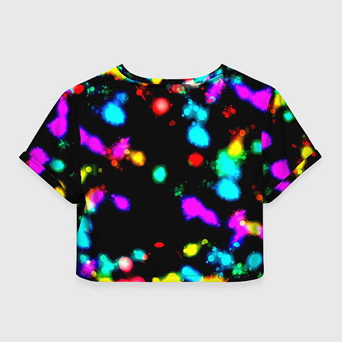 Женский топ Among us blink neon / 3D-принт – фото 2