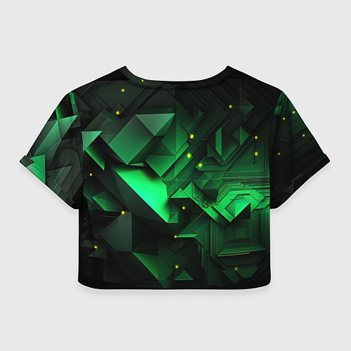 Женский топ Визуальные иллюзии в геометрии / 3D-принт – фото 2