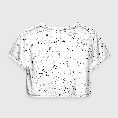 Женский топ The Neighbourhood glitch на светлом фоне / 3D-принт – фото 2