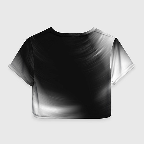 Женский топ Babymetal glitch на темном фоне / 3D-принт – фото 2