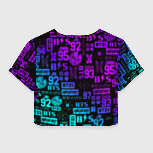 Женский топ Маршмеллоу x BTS / 3D-принт – фото 2