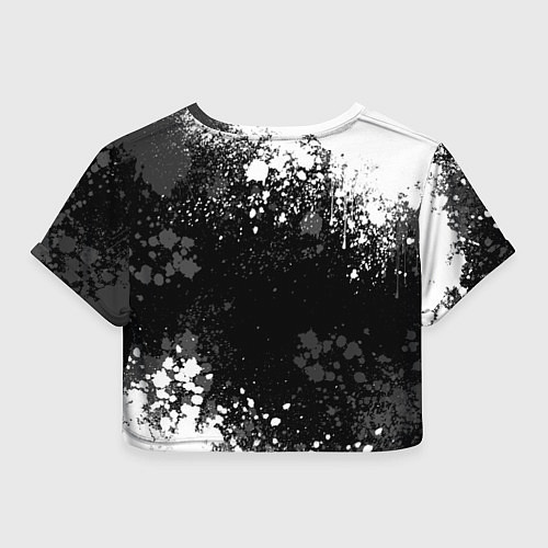 Женский топ Медальон ведьмака - брызги / 3D-принт – фото 2