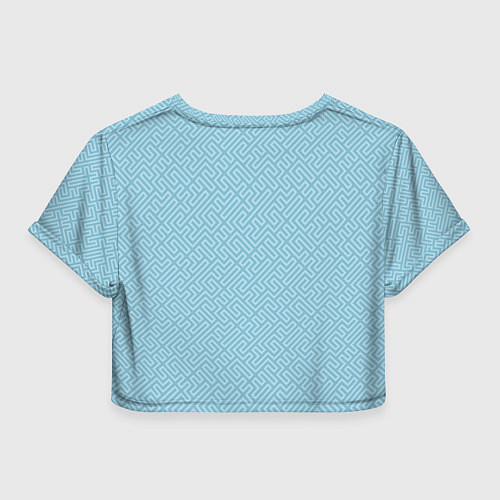 Женский топ Паттерн из простых линий / 3D-принт – фото 2