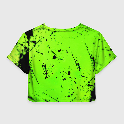 Женский топ Xbox кислотный стиль / 3D-принт – фото 2