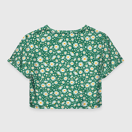Женский топ Ромашки луговые / 3D-принт – фото 2