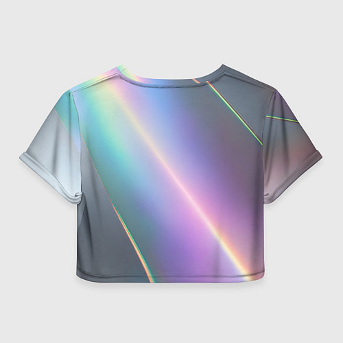 Женский топ Металлическая голография / 3D-принт – фото 2