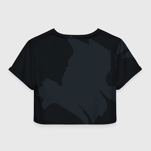 Женский топ Волчий свирепый оскал / 3D-принт – фото 2