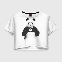 Женский топ Panda love