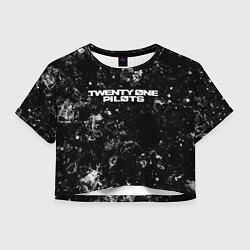 Женский топ Twenty One Pilots black ice