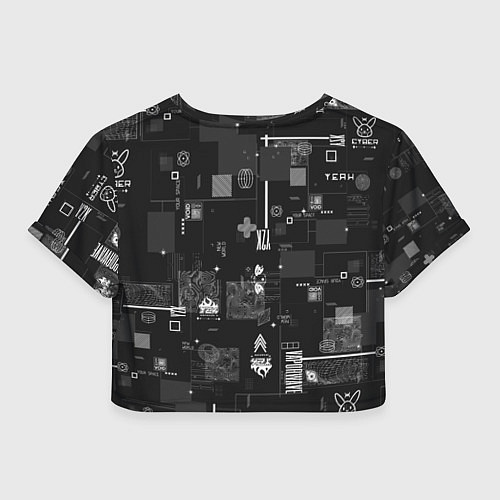 Женский топ Y2k aesthetics print / 3D-принт – фото 2