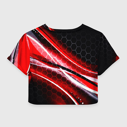 Женский топ Tekken 8 огненное лого файтинг / 3D-принт – фото 2